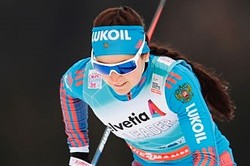 Лыжница Юлия Белорукова — третья в гонке на 5 км свободным стилем в шведском Елливаре