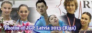 Photos of ISU Junior Grand Prix in Latvia 2013