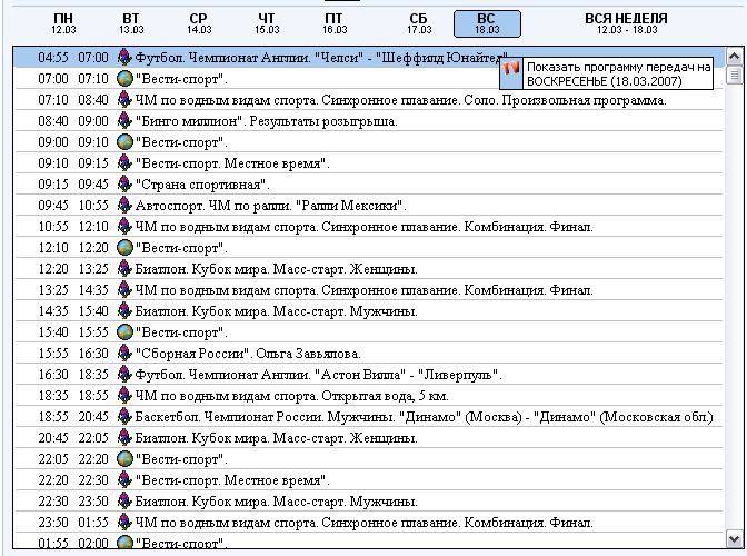 Программа телепередач беларусь 24 сегодня. Чемпионат России по футболу база данных.