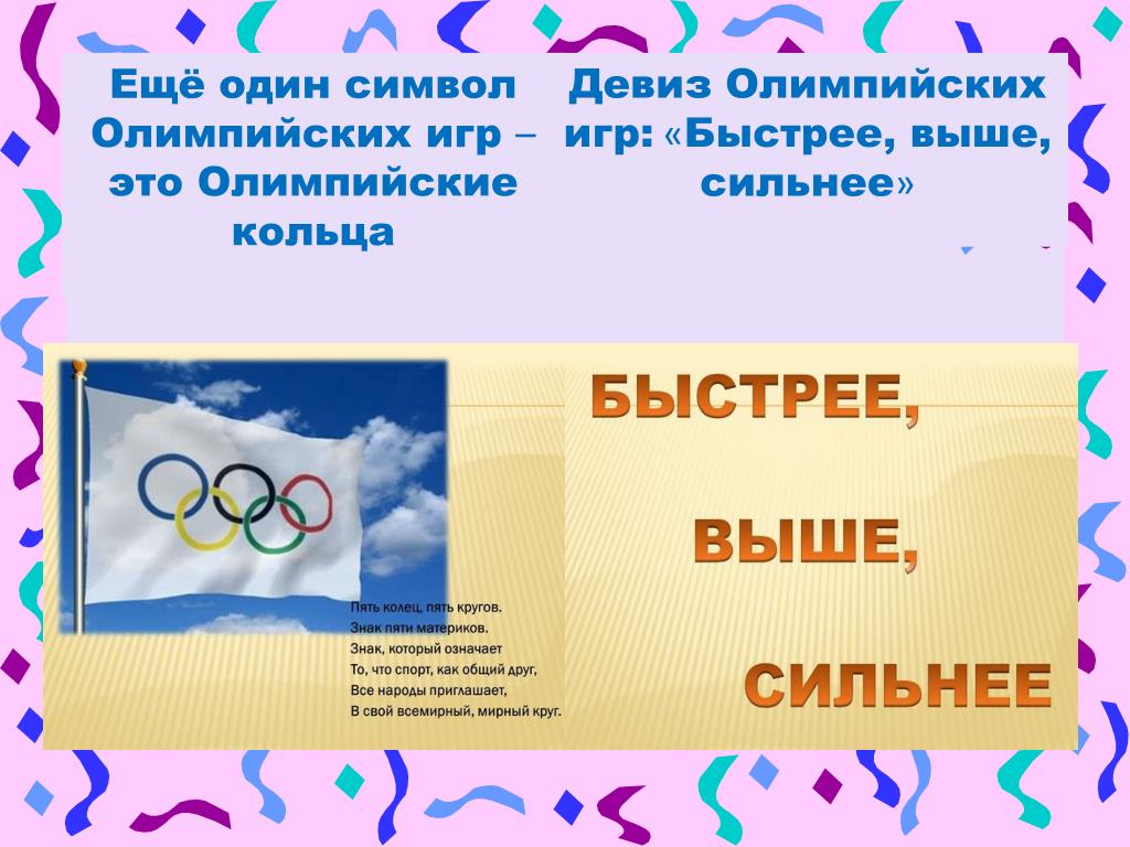 Как звучит олимпийский девиз выражающий устремления олимпийского движения:  МОК добавил в олимпийский девиз слово «вместе» – DW – 20.07.2021 |