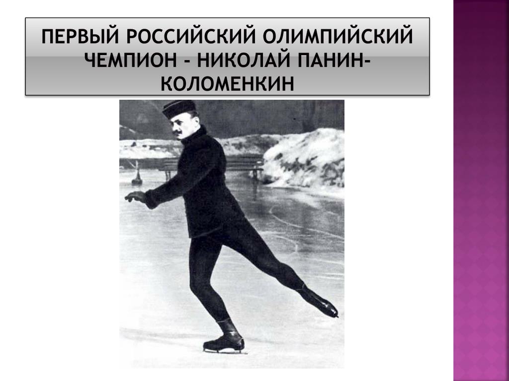 Панин коломенкин николай: 150 лет назад родился Николай Панин-Коломенкин –  первый российский олимпийский чемпион по фигурному катанию |