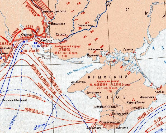 Перекоп крым карта