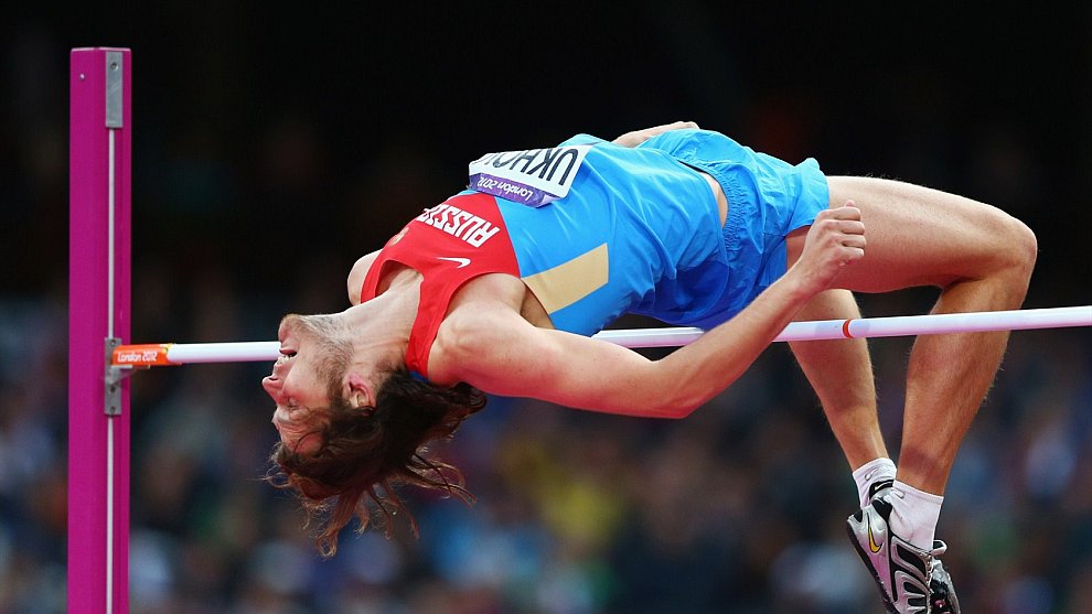 Российский прыгун в высоту Иван Ухов стал олимпийским чемпионом Лондона