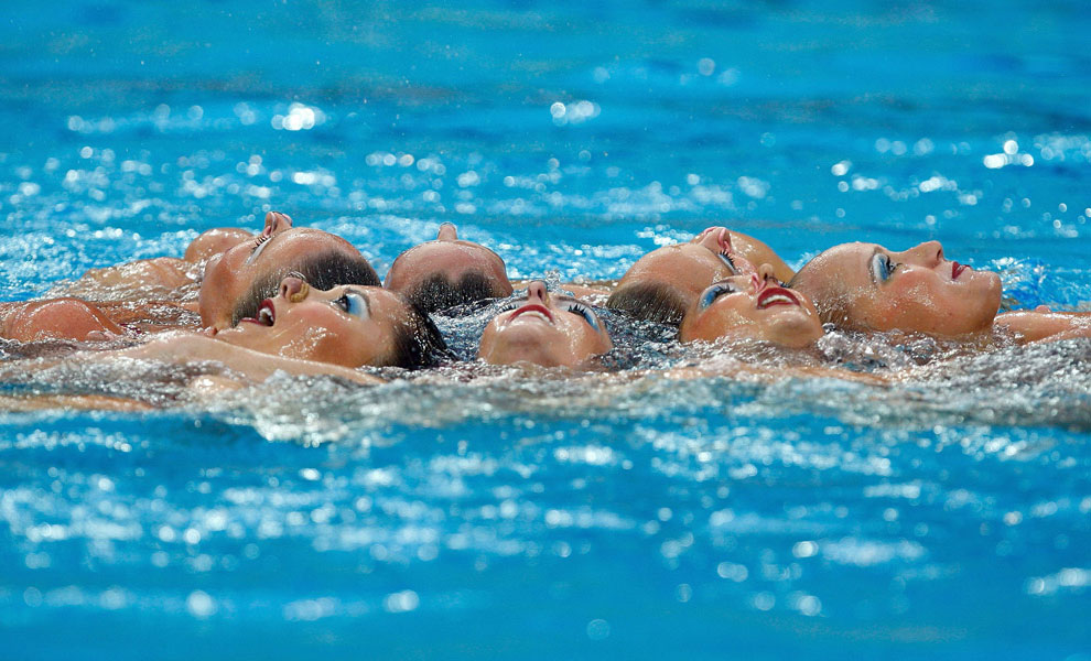 синхронное плавание, олимпиада 2008, фото