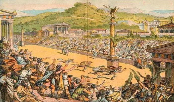 почему античные олимпийские игры называли праздниками мира