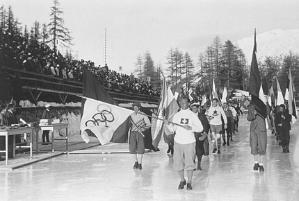 Санкт-Мориц 1928 церемония закрытия