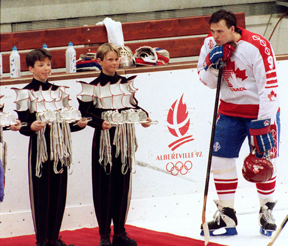 Олимпийский турнир по хоккею 1992 года