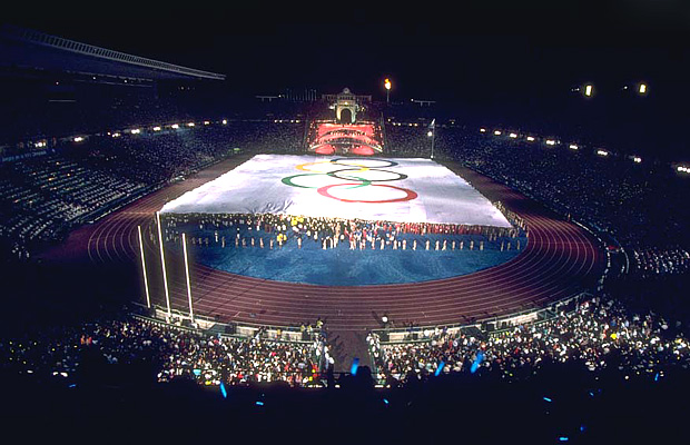Открытие Олимпиады в Барселоне