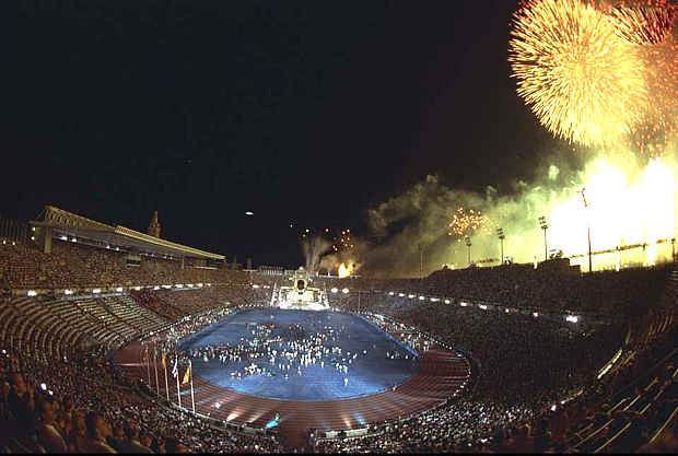 Олимпиада в Барселоне стадион