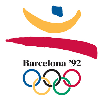 Олимпиада 1992 года в Барселоне логотип