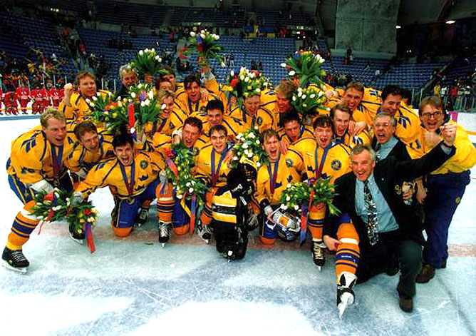 Хоккей на олимпиаде Лиллехаммер 1994
