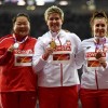 Чемпионат мира по легкой атлетике, Лондон: призеры в женском метании молота