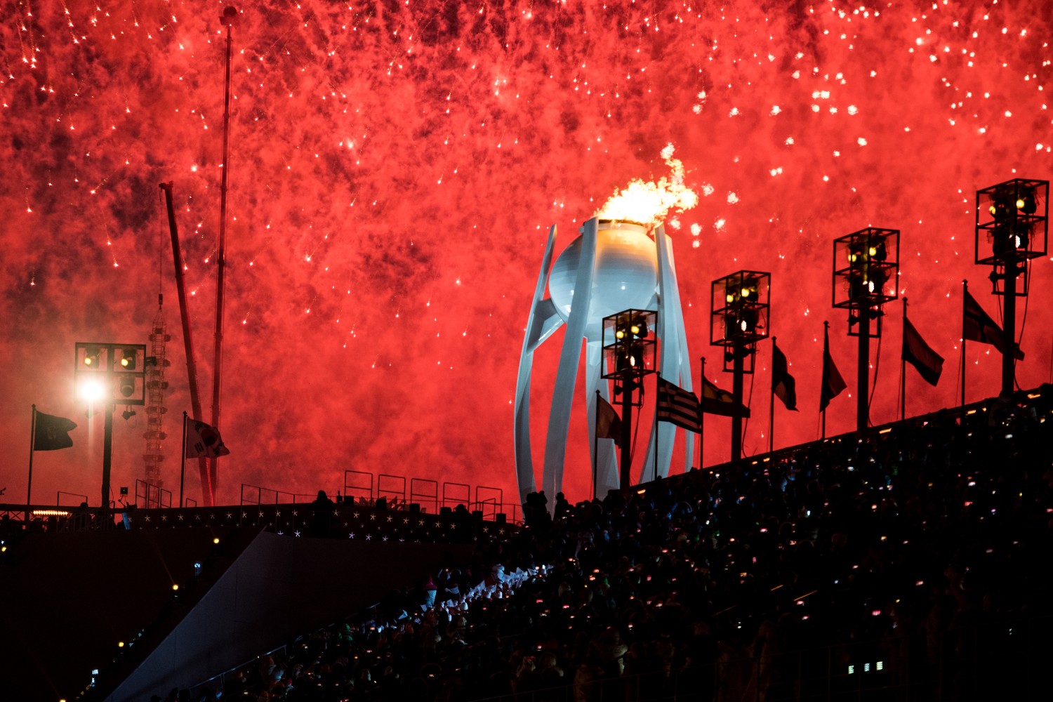 Открытие олимпиады 2018 в пекине
