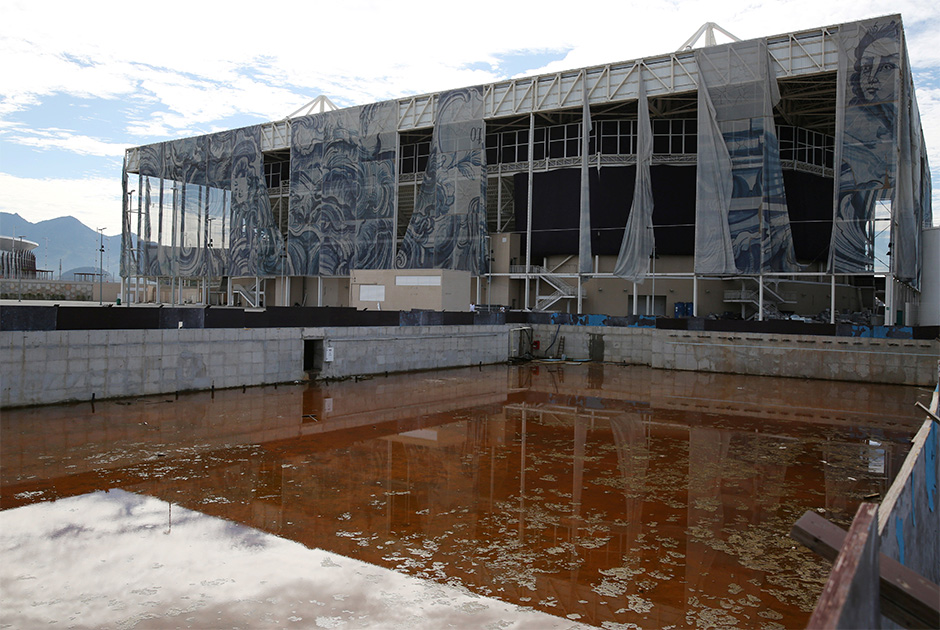 Олимпийские объекты Рио-де-Жанейро через год после окончания Игр