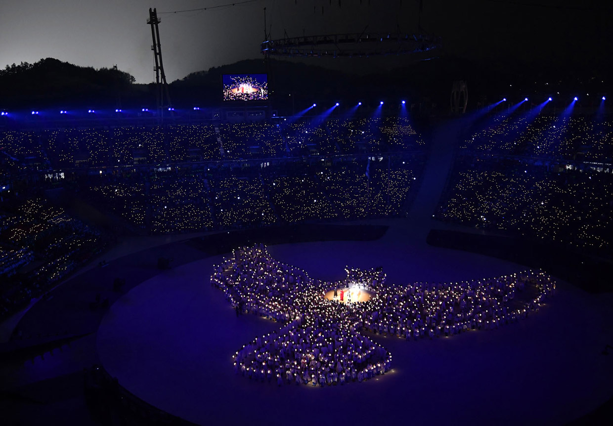 Открытие Олимпийских игр в Пхенчхане 2018
