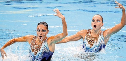 Прекрасный дуэт чемпионок ДАВЫДОВА - ЕРМАКОВА (справа) распался после Олимпиады в Пекине