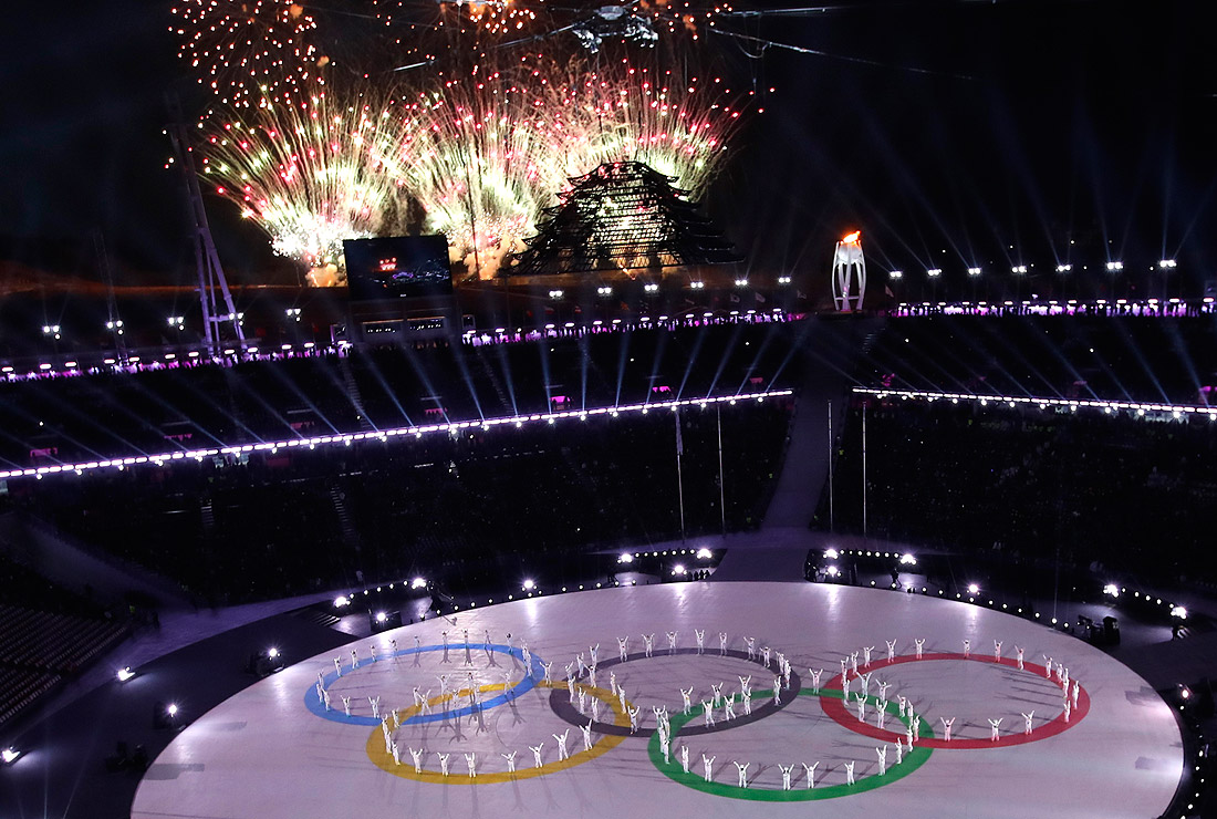 Церемония закрытия Олимпиады-2018 в Пхенчхане