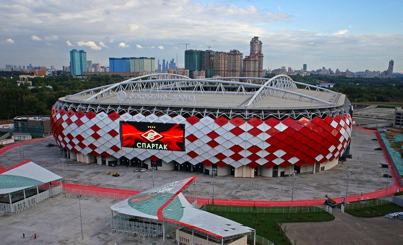 Как выглядит стадион Спартак в Москве фото - ЧМ по футболу 2018 в России