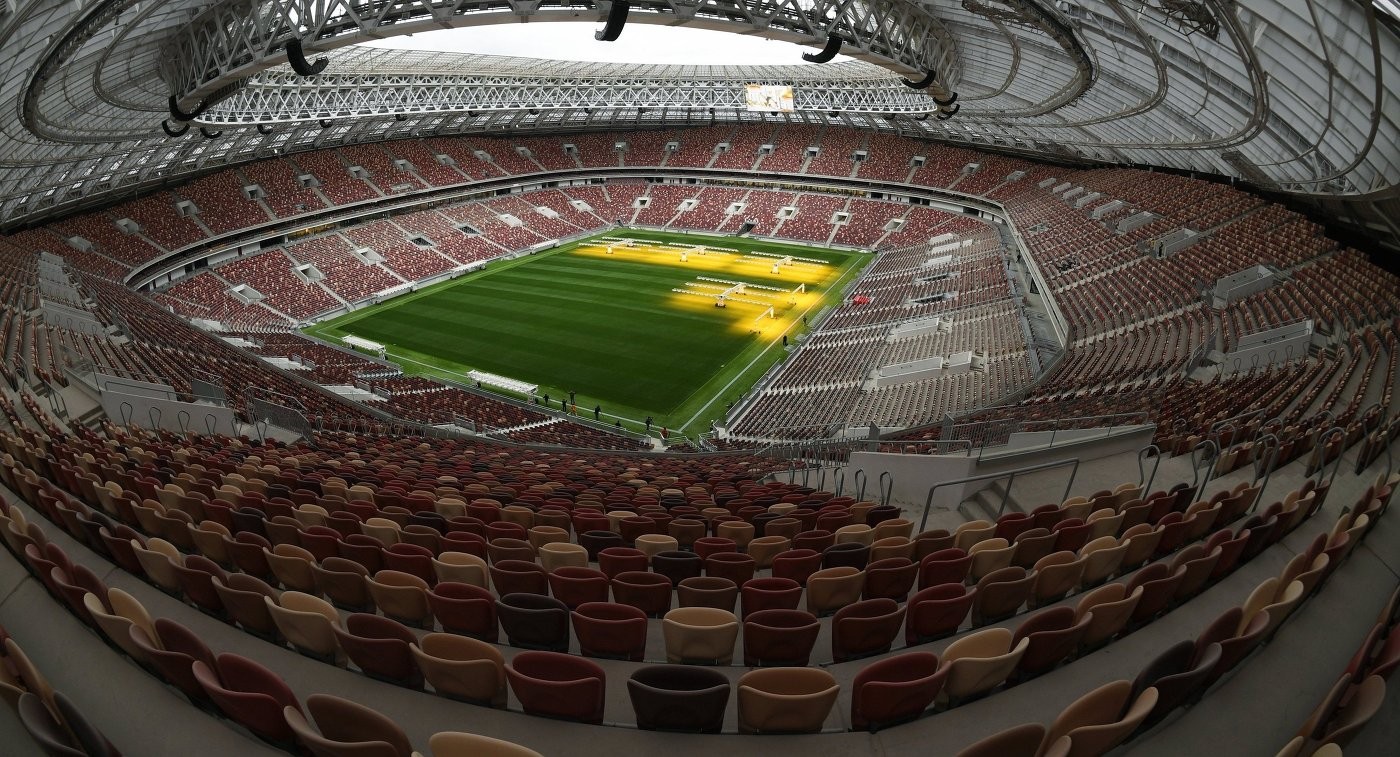 Как выглядит стадион Лужники в Москве фото - ЧМ по футболу 2018 в России