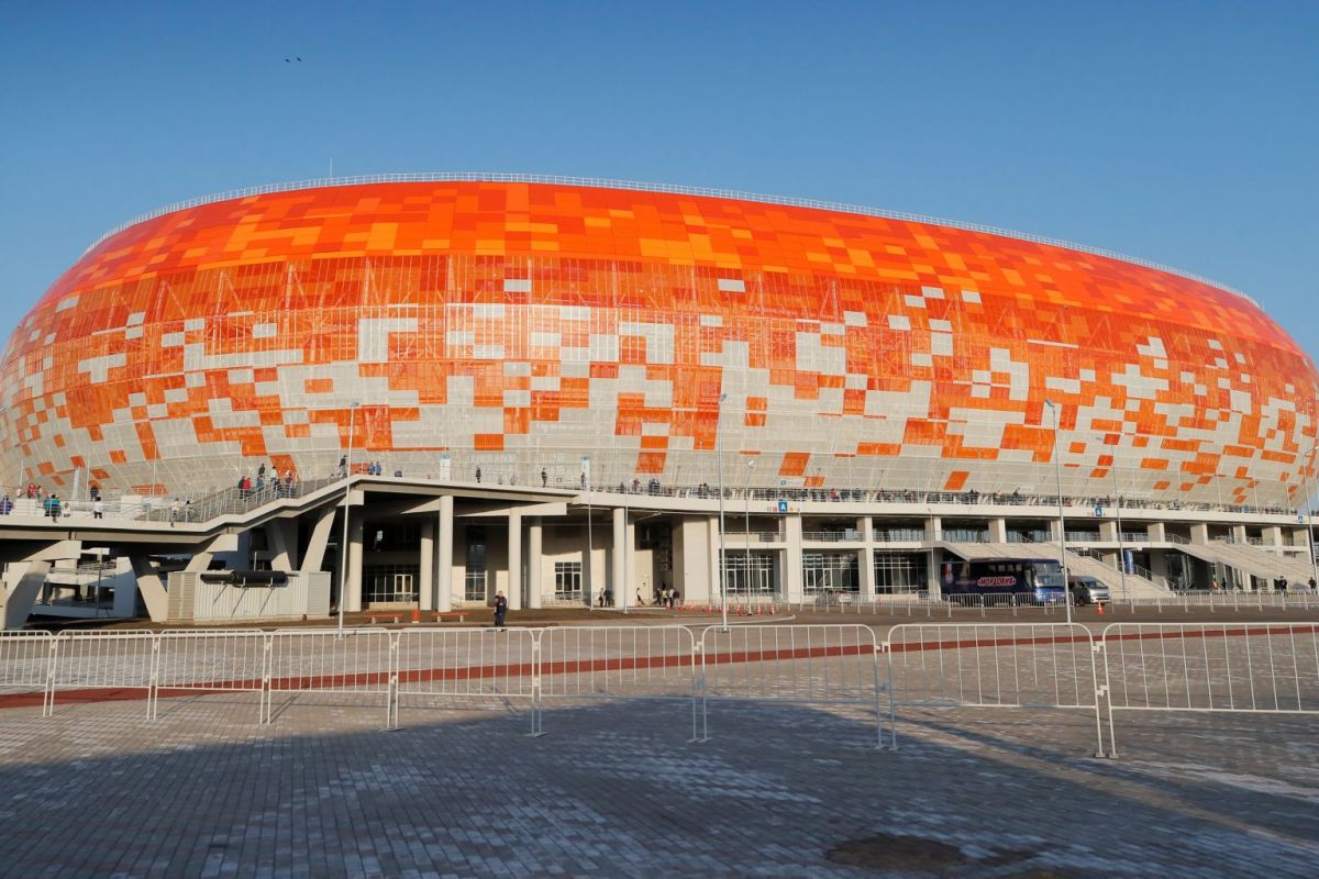Как выглядит Мордовия Арена в Саранске фото - ЧМ по футболу 2018 в России