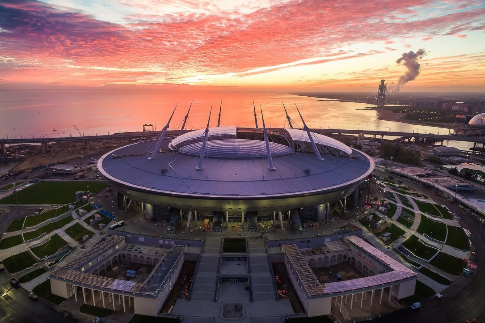 Как выглядит стадион в Санкт-Петербурге фото - ЧМ по футболу 2018 в России