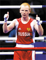 Алексей Тищенко в форме сборной России