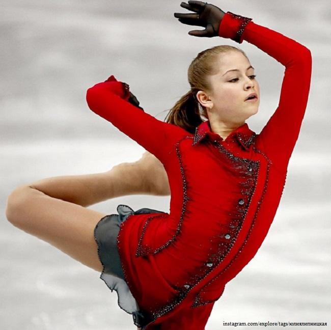Юлия Липницкая на Олимпиаде в 2014 году