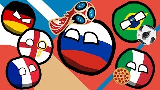 MARBLE RACE FIFA 2018 WORLD CUP PREDICTION IN RUSSIA (COUNTRYBALLS) | GROUP STAGE + PLAY-OFF
