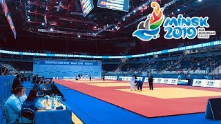 В Минске стартовал международный турнир по дзюдо/ European judo open tournament started in Minsk