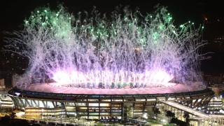 Открытие Олимпиады в Рио-де-Жанейро