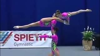 Русские порвали всех!!!! Невероятные русские гимнастки!!!