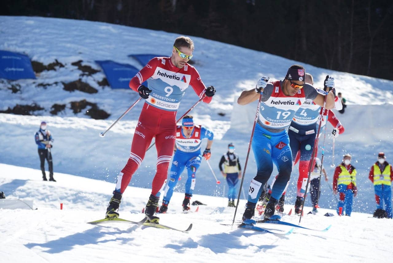 Лыжные гонки кубок россии сегодня мужчины результаты. Оберстдорф лыжные гонки. Лыжные гонки скиатлон мужчины. Скиатлон ЧМ Оберстдорф.