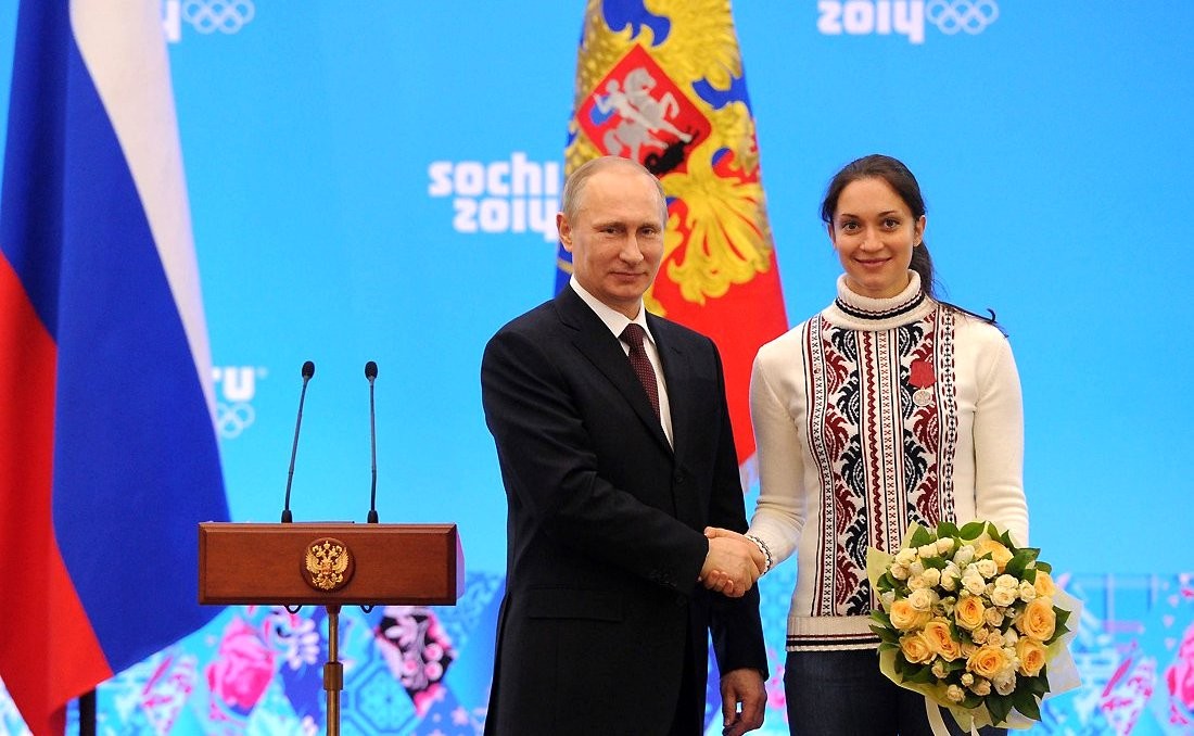 Vladimir Putin and Yekaterina Shikhova 24 February 2014.jpeg